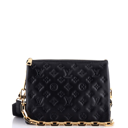 Louis Vuitton Coussin Bag Monogram Embossed Lambskin PM