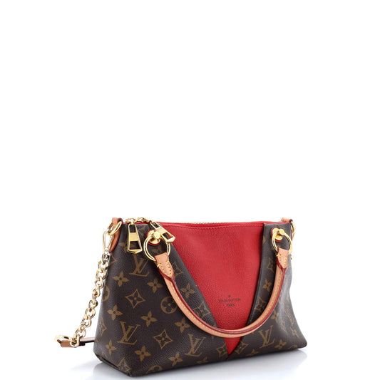 Louis Vuitton V Tote Monogram Canvas and Leather BB