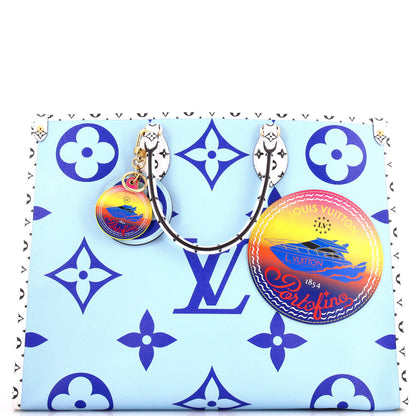 Louis Vuitton OnTheGo Tote Limited Edition Cities Colored Monogram Giant GM