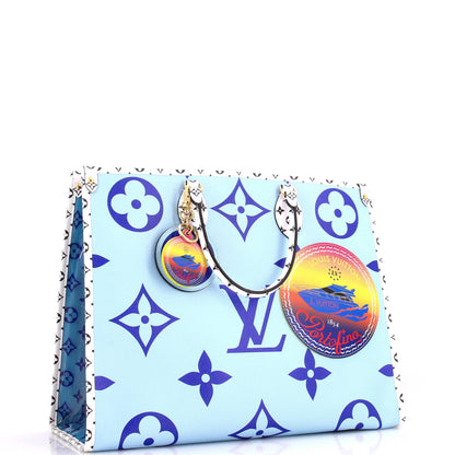 Louis Vuitton OnTheGo Tote Limited Edition Cities Colored Monogram Giant GM
