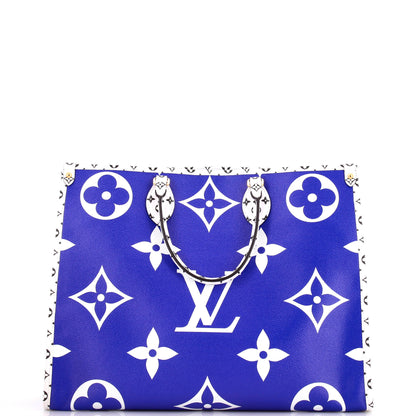 Louis Vuitton OnTheGo Tote Limited Edition Cities Colored Monogram Giant GM