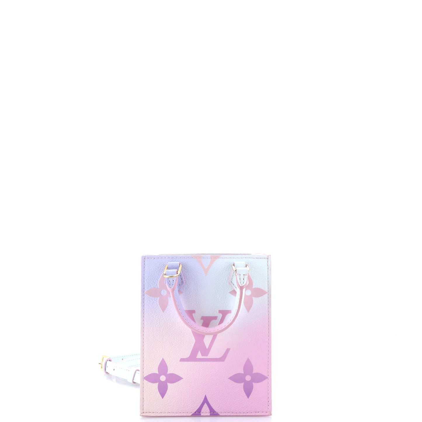 Louis Vuitton Petit Sac Plat Bag Spring in the City Monogram Giant Canvas