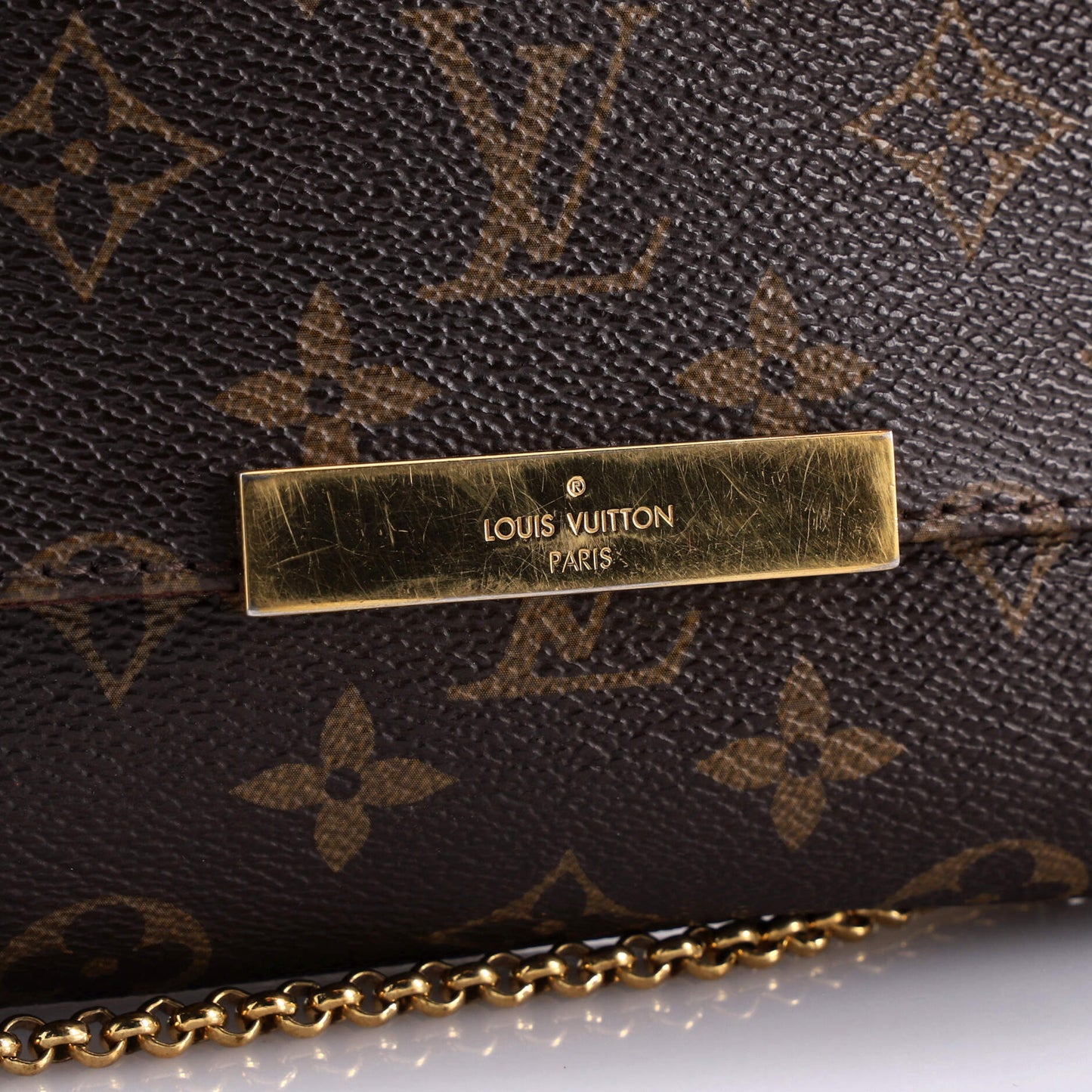Louis Vuitton Favorite Handbag Monogram Canvas MM