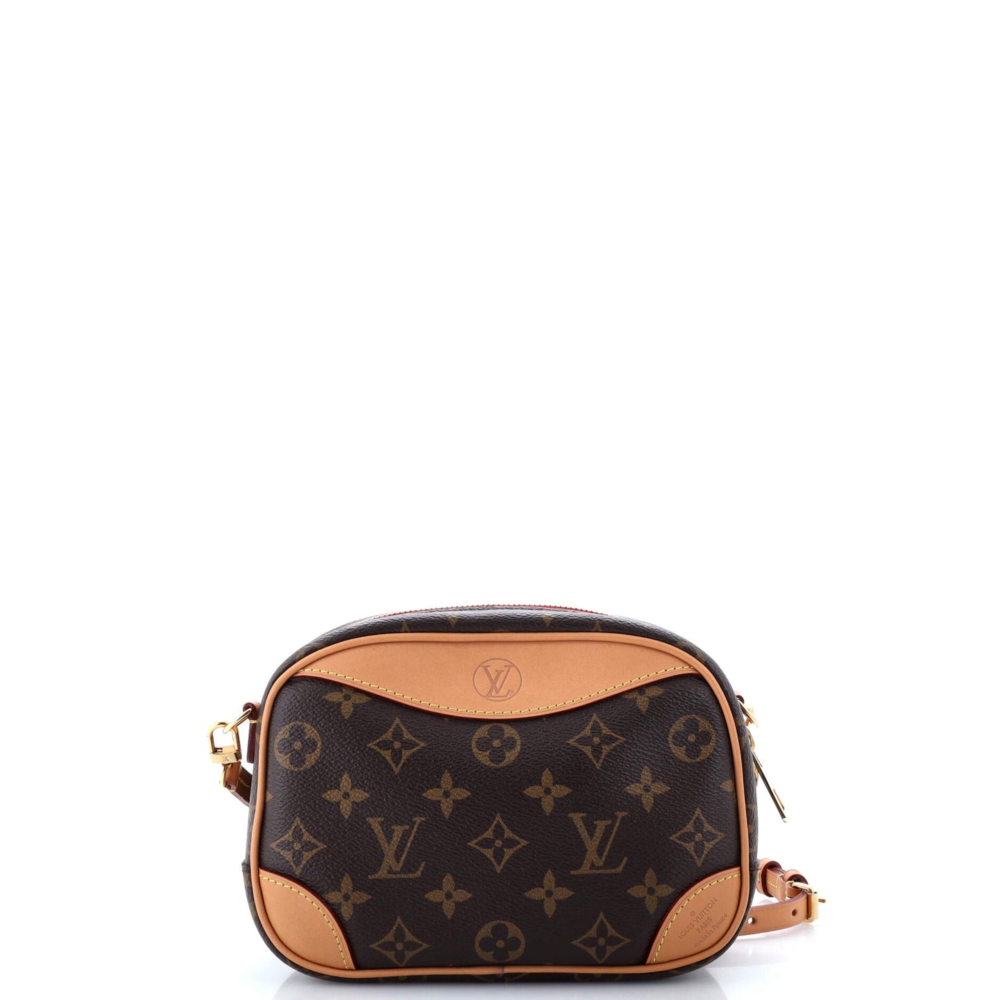 Louis Vuitton Deauville Handbag Monogram Canvas Mini