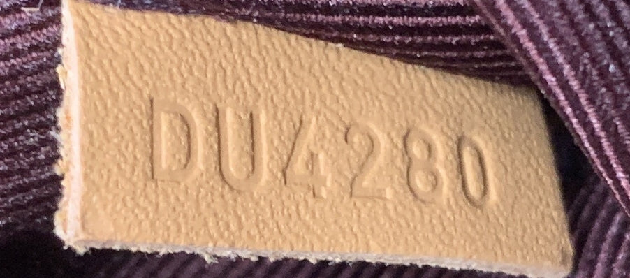 Louis Vuitton Deauville Handbag Monogram Canvas Mini