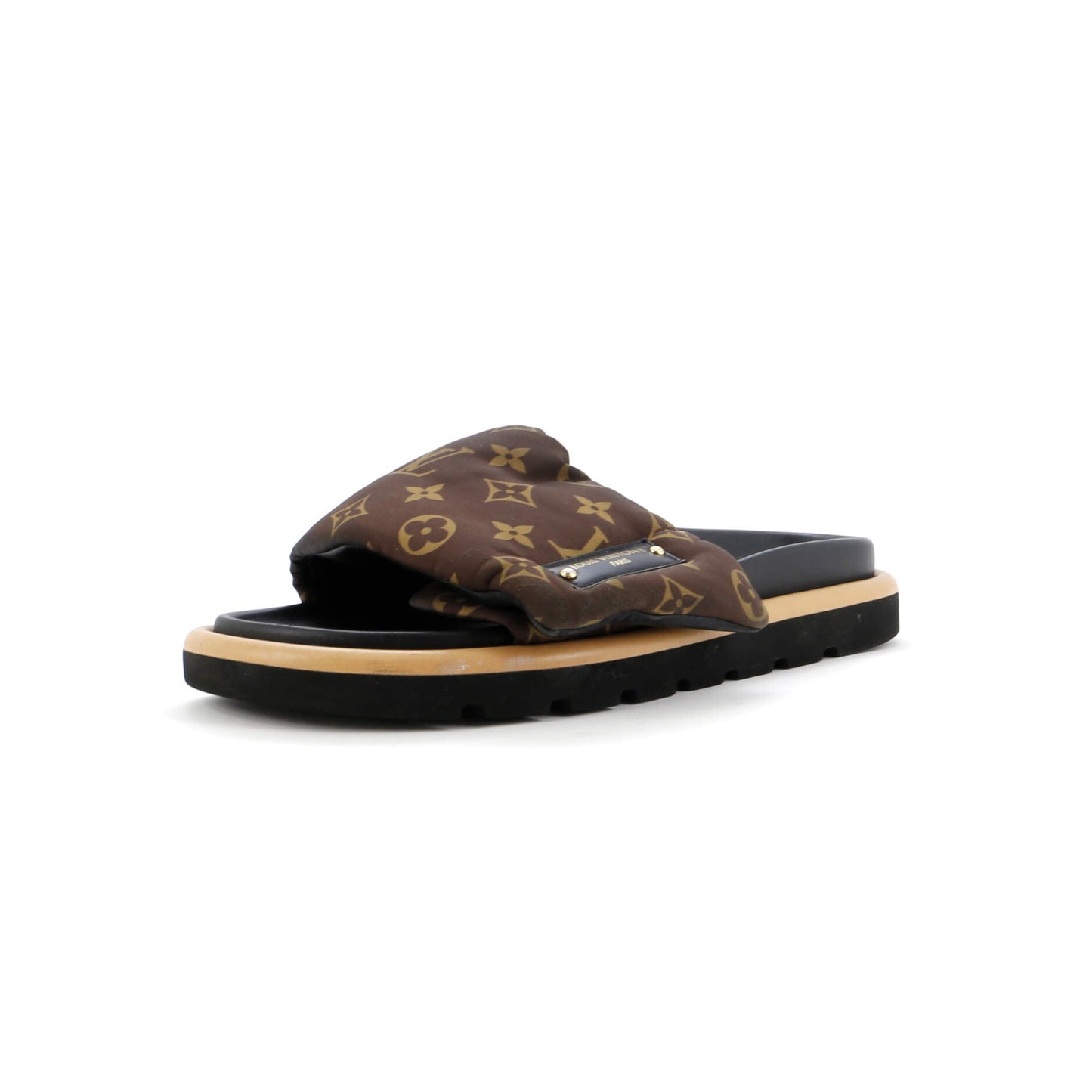 Louis Vuitton Women's Pool Pillow Comfort Mule Sandals Monogram Nylon