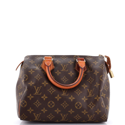 Louis Vuitton Speedy Handbag Monogram Canvas 25