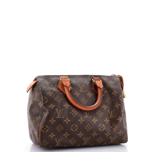 Louis Vuitton Speedy Handbag Monogram Canvas 25