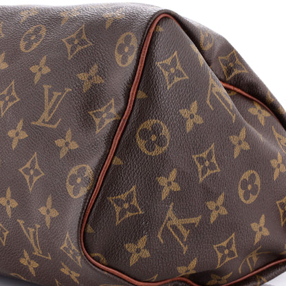Louis Vuitton Speedy Handbag Monogram Canvas 25