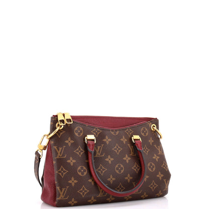 Louis Vuitton Pallas Tote Monogram Canvas with Leather BB