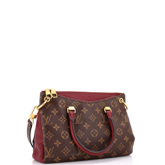 Louis Vuitton Pallas Tote Monogram Canvas with Leather BB