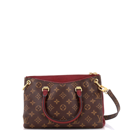 Louis Vuitton Pallas Tote Monogram Canvas with Leather BB