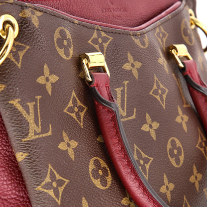 Louis Vuitton Pallas Tote Monogram Canvas with Leather BB