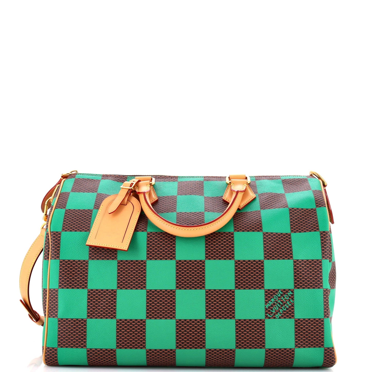 Louis Vuitton Speedy Bandouliere Bag Damier Pop 40