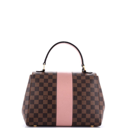 Louis Vuitton Bond Street Handbag Damier with Leather MM