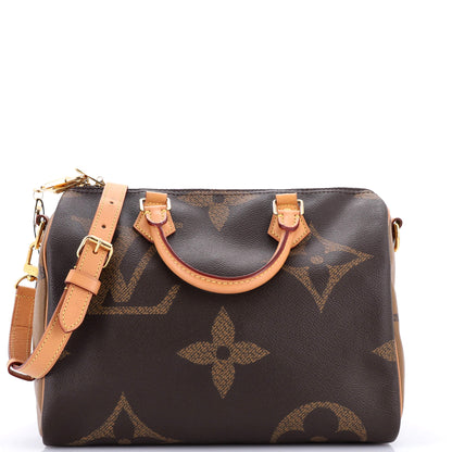 Louis Vuitton Speedy Bandouliere Bag Reverse Monogram Giant 30