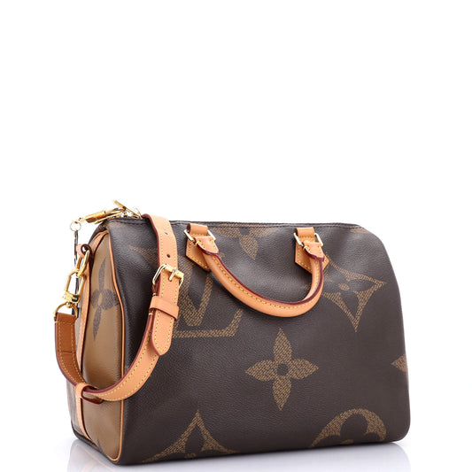 Louis Vuitton Speedy Bandouliere Bag Reverse Monogram Giant 30