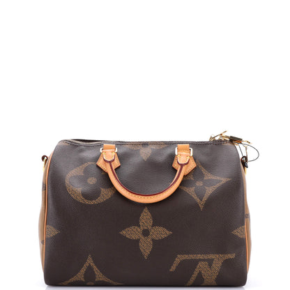 Louis Vuitton Speedy Bandouliere Bag Reverse Monogram Giant 30