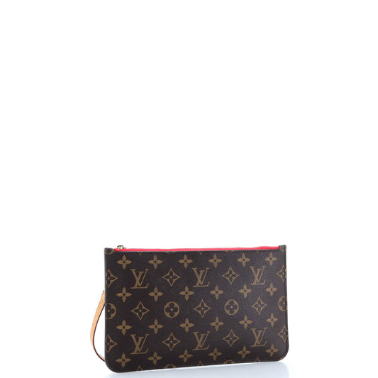 Louis Vuitton Neverfull Pochette Monogram Canvas Large