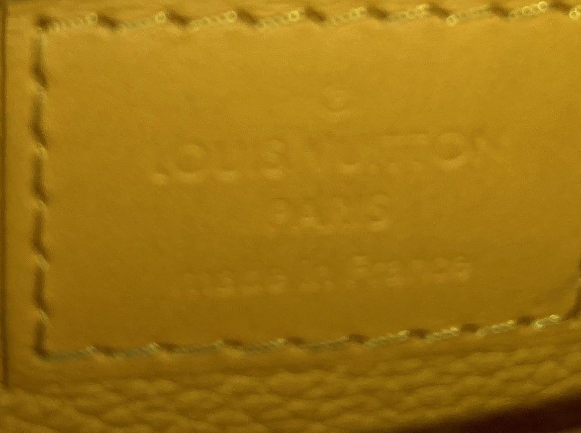 Louis Vuitton Aerogram Takeoff Sling Bag Leather