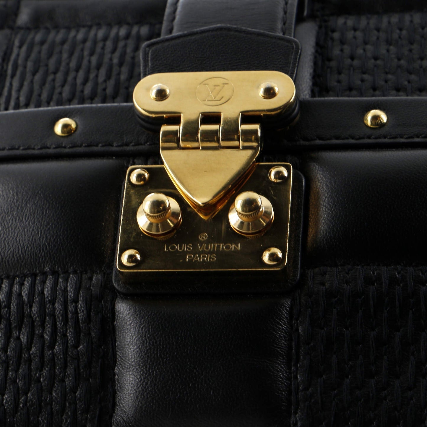 Louis Vuitton Troca Handbag Damier Quilted Lambskin PM