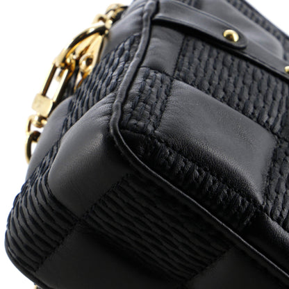 Louis Vuitton Troca Handbag Damier Quilted Lambskin PM