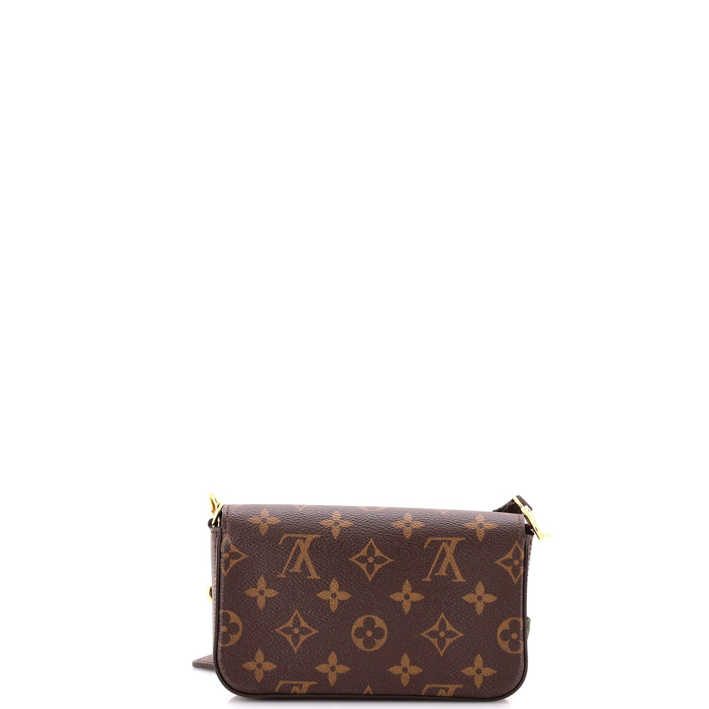 Louis Vuitton Felicie Strap & Go Handbag Monogram Canvas