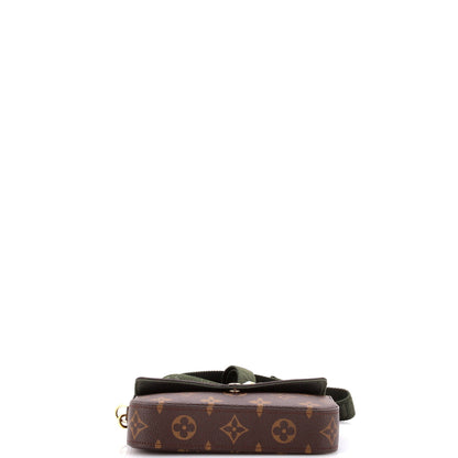 Louis Vuitton Felicie Strap & Go Handbag Monogram Canvas