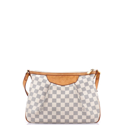 Louis Vuitton Siracusa Handbag Damier PM