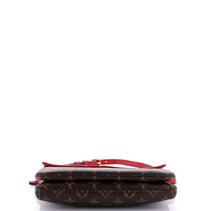 Louis Vuitton Twice Handbag Monogram Canvas