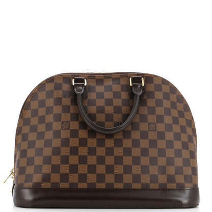Louis Vuitton Alma Handbag Damier MM