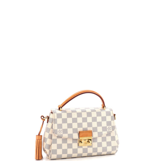 Louis Vuitton Croisette Handbag Damier