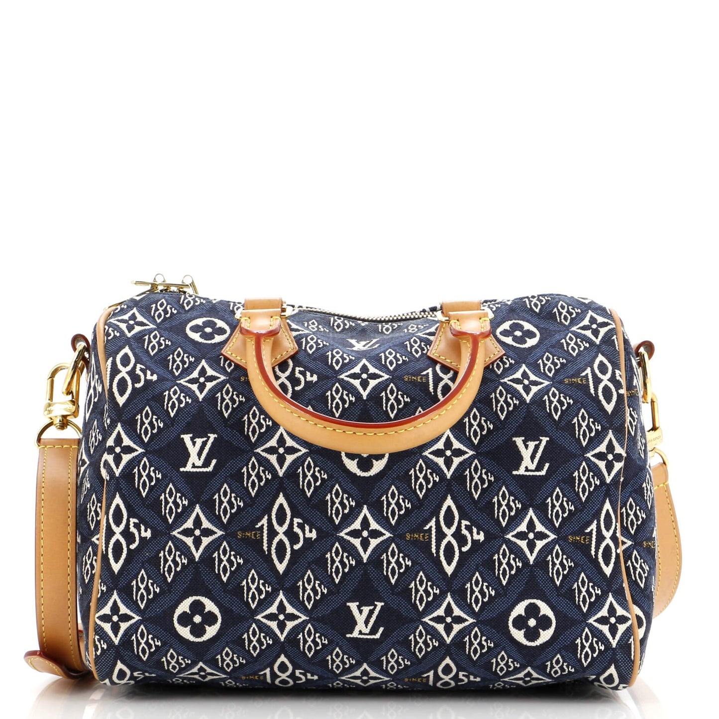 Louis Vuitton Speedy Bandouliere Bag Limited Edition Since 1854 Monogram Jacquard 25