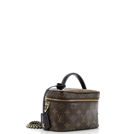 Louis Vuitton Vanity Handbag Reverse Monogram Canvas PM