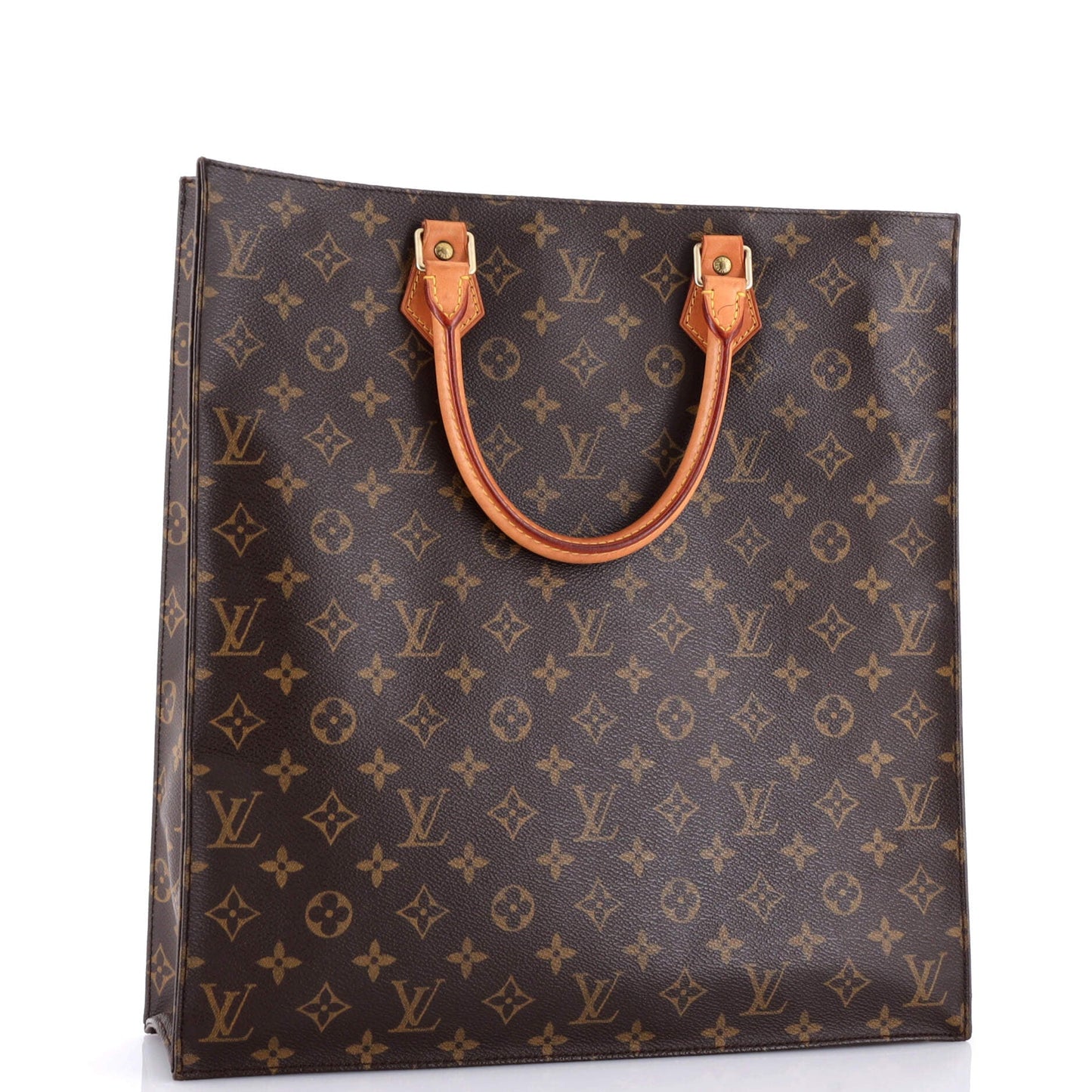 Louis Vuitton Sac Plat Bag Monogram Canvas