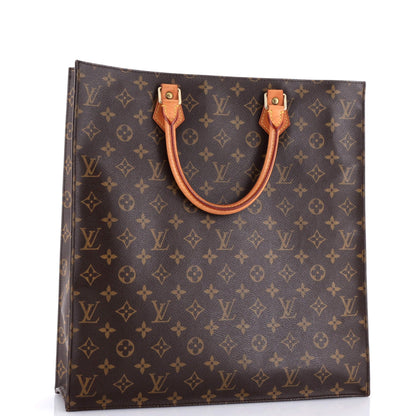 Louis Vuitton Sac Plat Bag Monogram Canvas