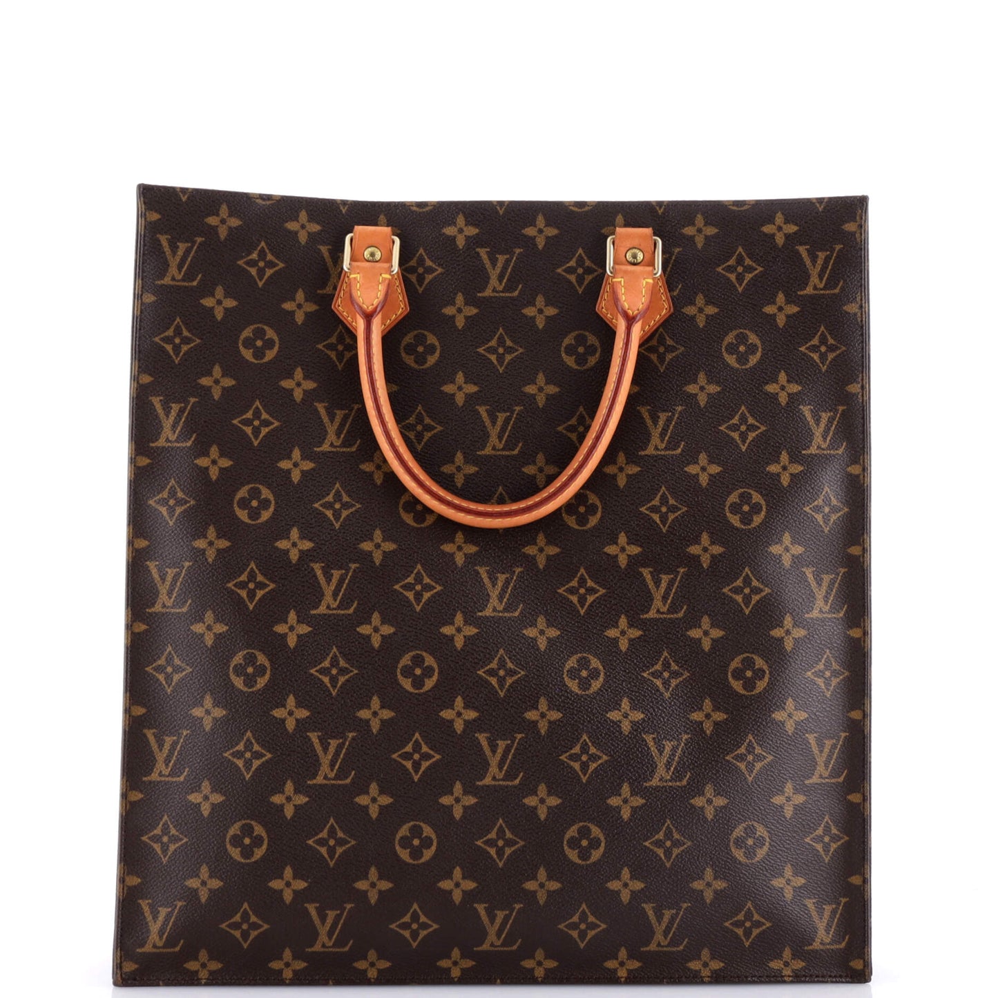 Louis Vuitton Sac Plat Bag Monogram Canvas