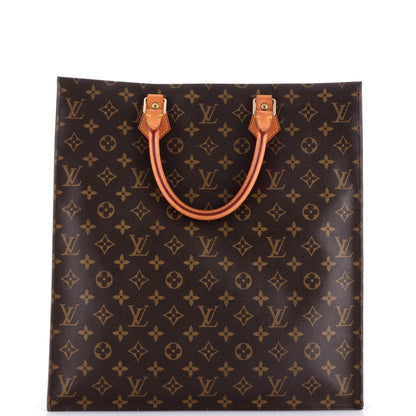 Louis Vuitton Sac Plat Bag Monogram Canvas