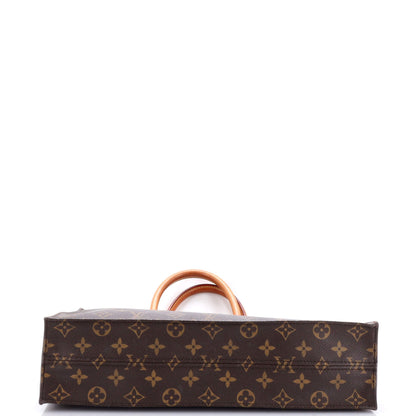 Louis Vuitton Sac Plat Bag Monogram Canvas