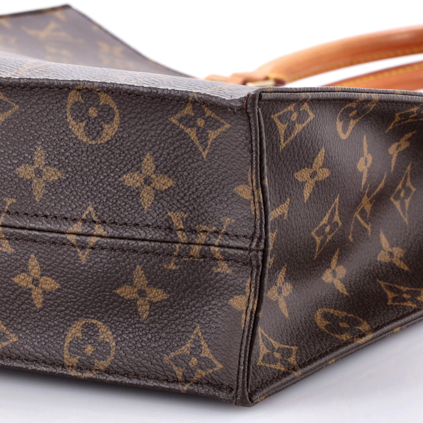 Louis Vuitton Sac Plat Bag Monogram Canvas