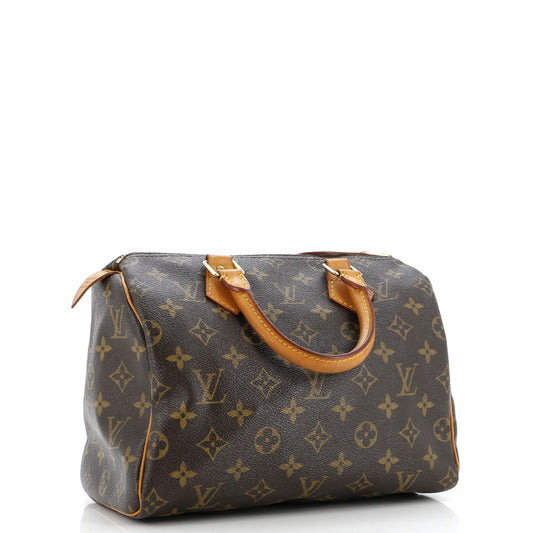 Louis Vuitton Speedy Handbag Monogram Canvas 25