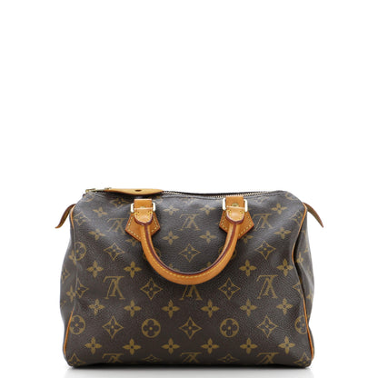 Louis Vuitton Speedy Handbag Monogram Canvas 25