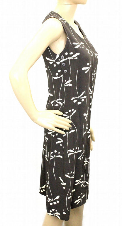 Chanel Silk Dragonfly Dress P10407V06399