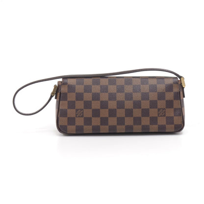 Louis Vuitto Recoleta Damier Ebene Canvas Handbag