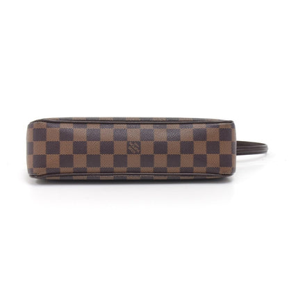 Louis Vuitto Recoleta Damier Ebene Canvas Handbag