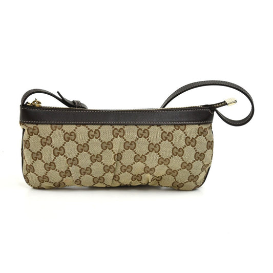 Gucci Monogram Canvas Small Rectangular Bag