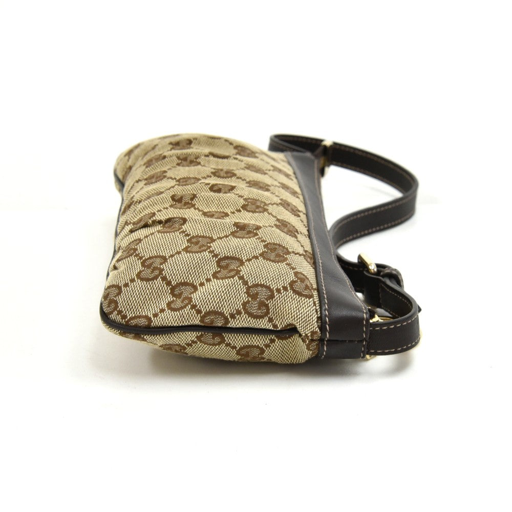 Gucci Monogram Canvas Small Rectangular Bag