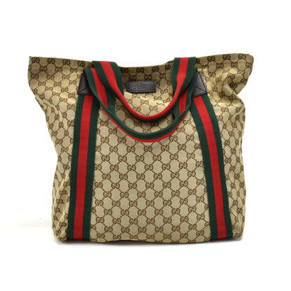 Gucci Original Monogram Canvas Soft Tote Bag