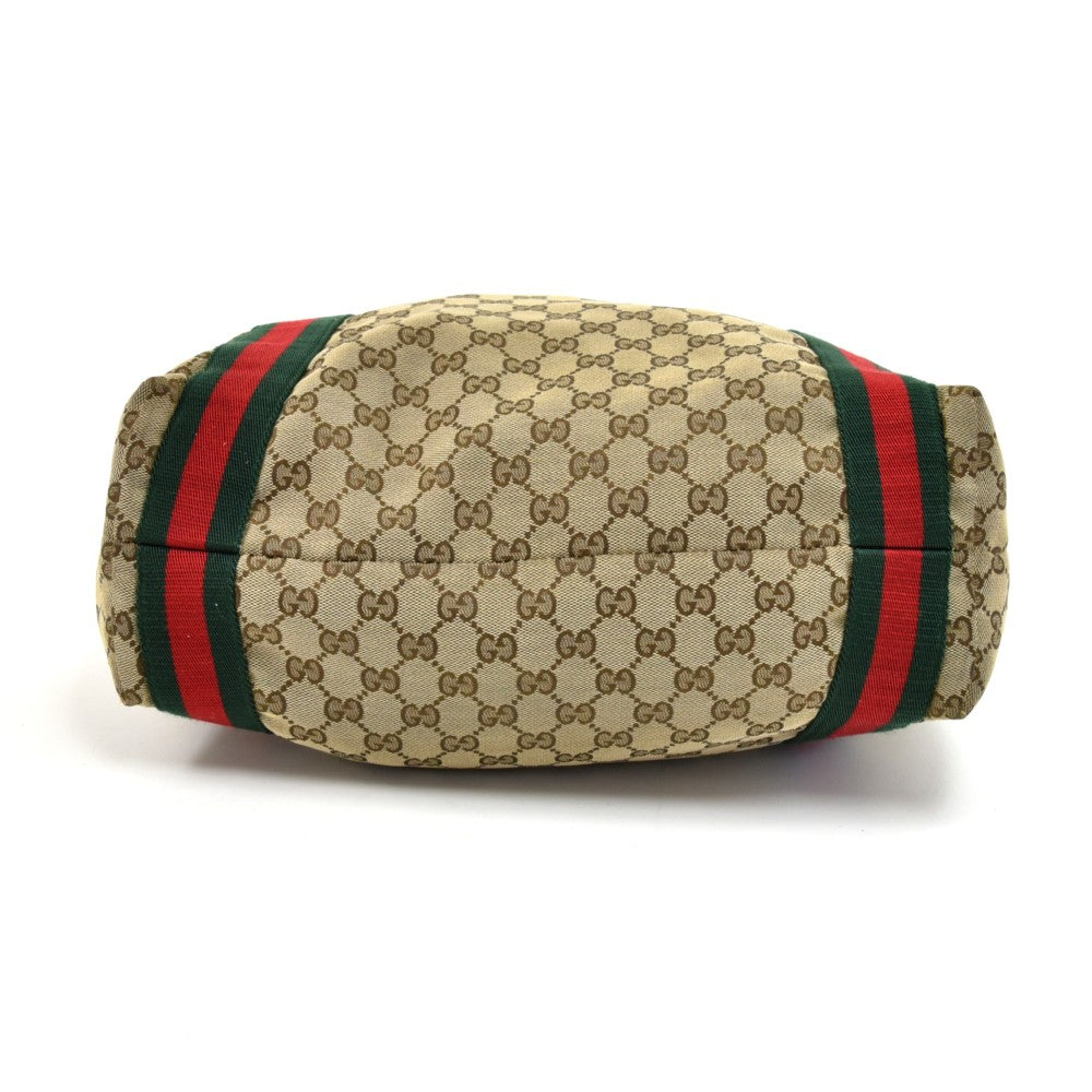 Gucci Original Monogram Canvas Soft Tote Bag