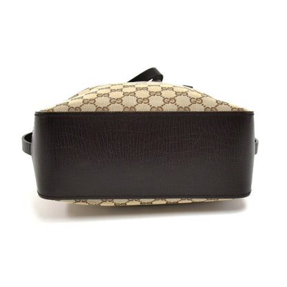 Gucci Monogram Canvas Ornamental Buckle Tote Bag